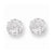 Sterling Silver 9mm Round 4 Prong CZ Stud Earrings