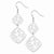 Sterling Silver Polished Dangle Earrings