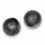 Sterling Silver Black Rhodium Satin Finish Post Earrings