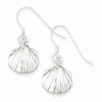 Sterling Silver Shell Earrings