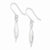 Sterling Silver Shepherd Hook Earrings