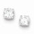 Sterling Silver Round CZ 5mm Post Earrings