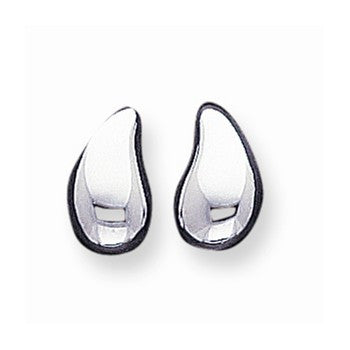 Sterling Silver Teardrop Earrings