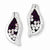 Sterling Silver Stellux Crystal Post Earrings