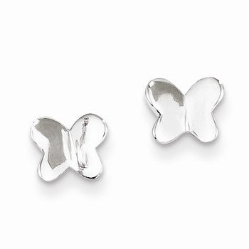 Sterling Silver Butterfly Post Earrings