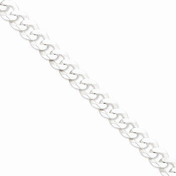 Sterling Silver Beveled Curb Chain