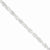 Sterling Silver Hollow Lose Rope Chain