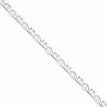 Sterling Silver Hollow Anchor Chain