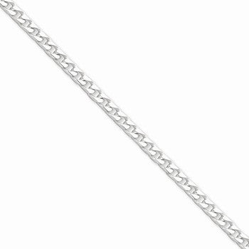 Sterling Silver Polished Curb Chain