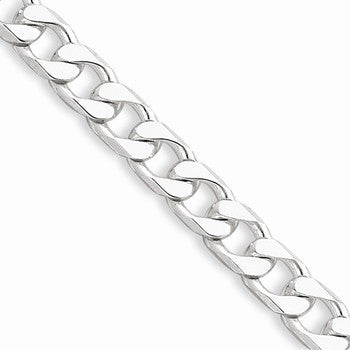 Sterling Silver Polished Curb Chain