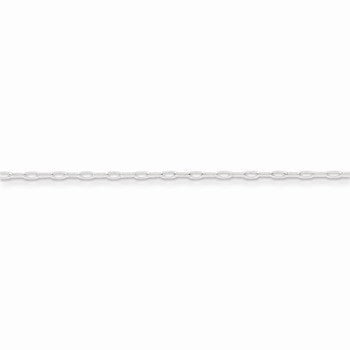 Sterling Silver Elongated Open Link Chain