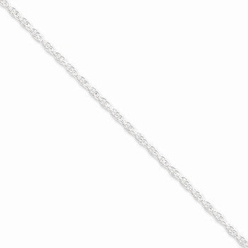 Sterling Silver Loose Rope Chain