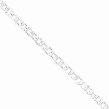 Sterling Silver Fancy Rolo Chain