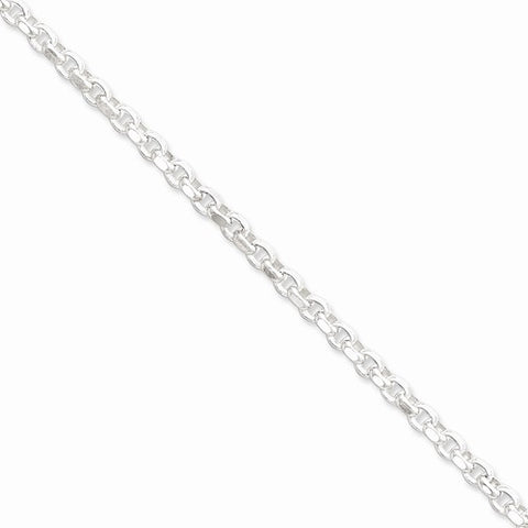 Sterling Silver Rolo Chain Bracelet