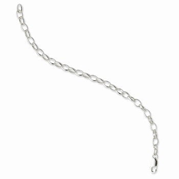 Sterling Silver Fancy Rolo Chain