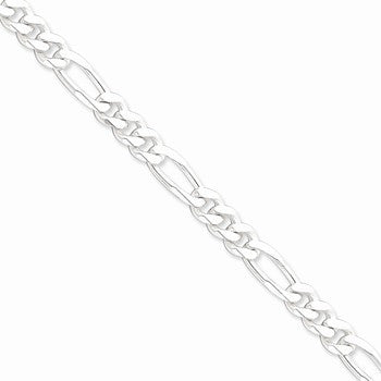 Sterling Silver Figaro Chain