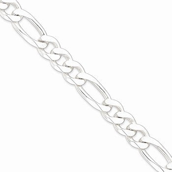 Sterling Silver Figaro Chain