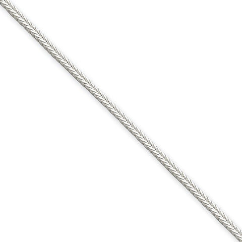 Sterling Silver Square Snake Chain Bracelet