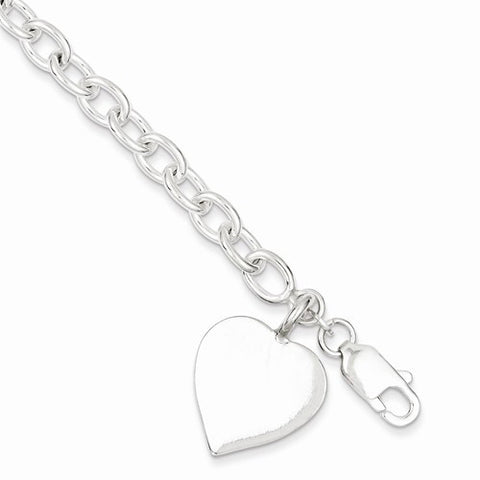 Sterling Silver Fancy Link Bracelet