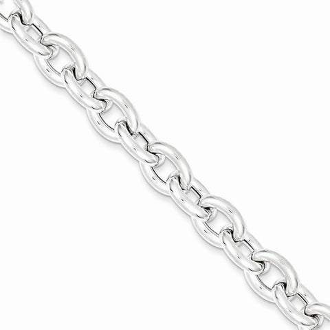 Sterling Silver Fancy Link Bracelet