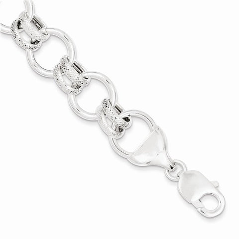 Sterling Silver Fancy Bracelet