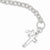 Sterling Silver Cross Bracelet