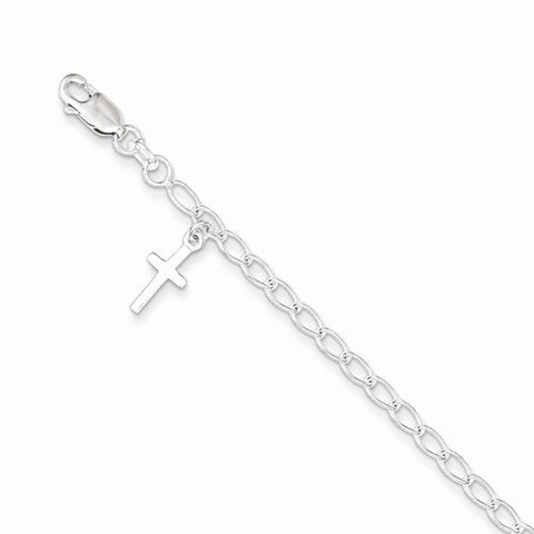 Sterling Silver Cross Charm