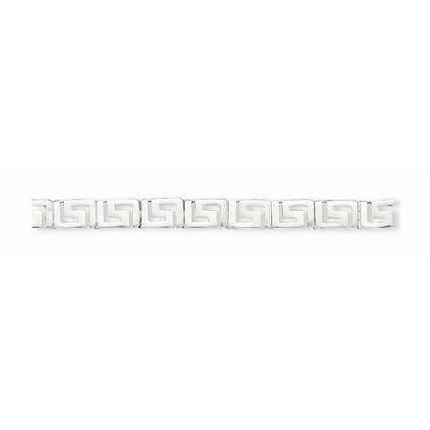 Sterling Silver Greek Key Bracelet