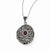 Sterling Silver Marcasite & Garnet Locket