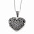 Sterling Silver Marcasite Heart Locket