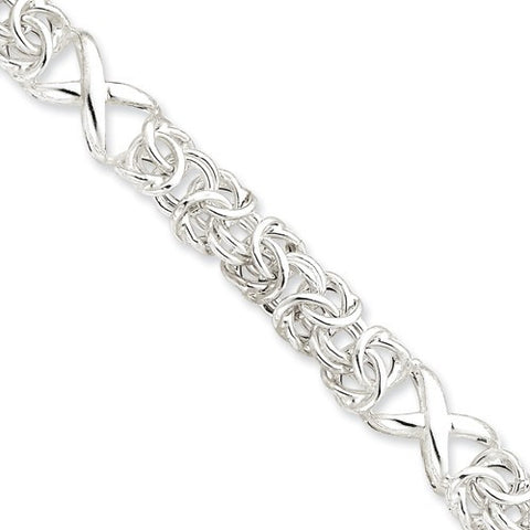 Sterling Silver Fancy Bracelet