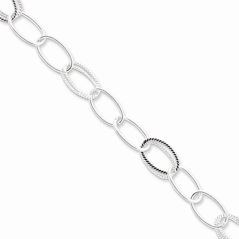 Sterling Silver Fancy Bracelet