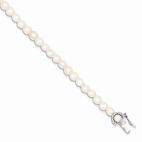 Sterling Silver Freshwater Pearl Bracelet