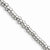 Sterling Silver Rhodium-Plated Polished Toggle Bracelet