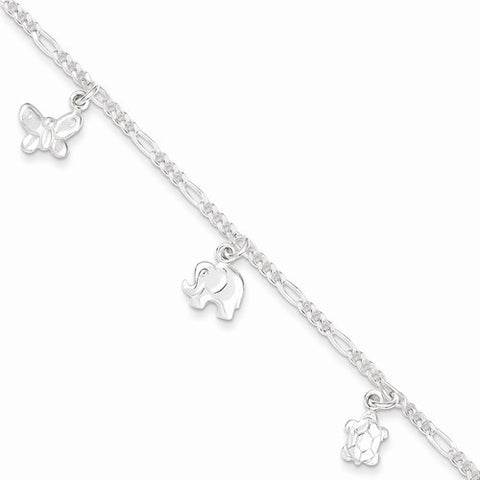 Sterling Silver Polished Animal Charm