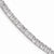 Sterling Silver Rhodium Plated Cz Bracelet