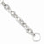 Sterling Silver Polished Fancy Link Toggle Bracelet