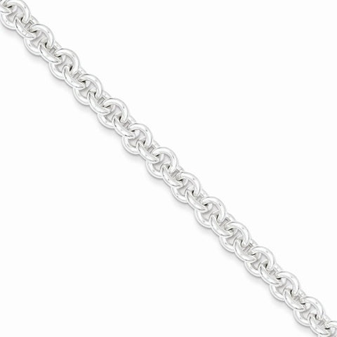 Sterling Silver Fancy Link Bracelet