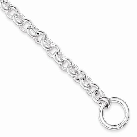 Sterling Silver Fancy Link Bracelet