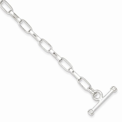 Sterling Silver Fancy Link Bracelet