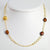 Sterling Silver & Vermeil Brown Cultured Pearl Necklace