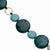 Sterling Silver Dyed Howlite Stabilized Chrysocolla Bracelet