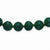 Sterling Silver Faceted Emerald Green Agate Necklace