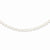 Sterling Silver White Freshwater Cultured Pearl Necklace