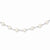 Sterling Silver White Freshwater Cultured Pearl Necklace