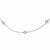 Sterling Silver and Fresh Water Cultured Cream Color Pearl Necklace