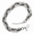 Sterling Silver Black Rhodium Plated Mesh Bracelet