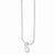 Sterling Silver CZ Pendant & Chain Pendant, 18 inch, Jewelry Chains and Necklace