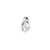 Sterling Silver CZ Pendant & Chain Pendant, 18 inch, Jewelry Chains and Necklace