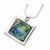 Sterling Silver Abalone Pendant On Necklace